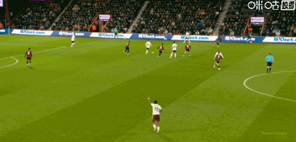 阿森纳3-2伯恩茅斯，赖斯双响，加布里埃尔破门+送礼